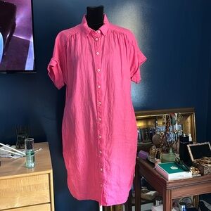 shirt dress linen